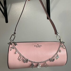 Silver Butterfly Purse Charm